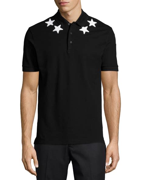 givenchy star polo mens|givenchy polo shirt price.